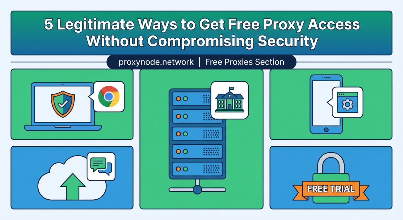 5 Legitimate Ways to Get Free Proxy Access Without Compromising Security — 1