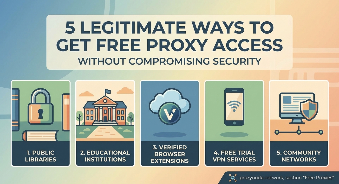 5 Legitimate Ways to Get Free Proxy Access Without Compromising Security — 2