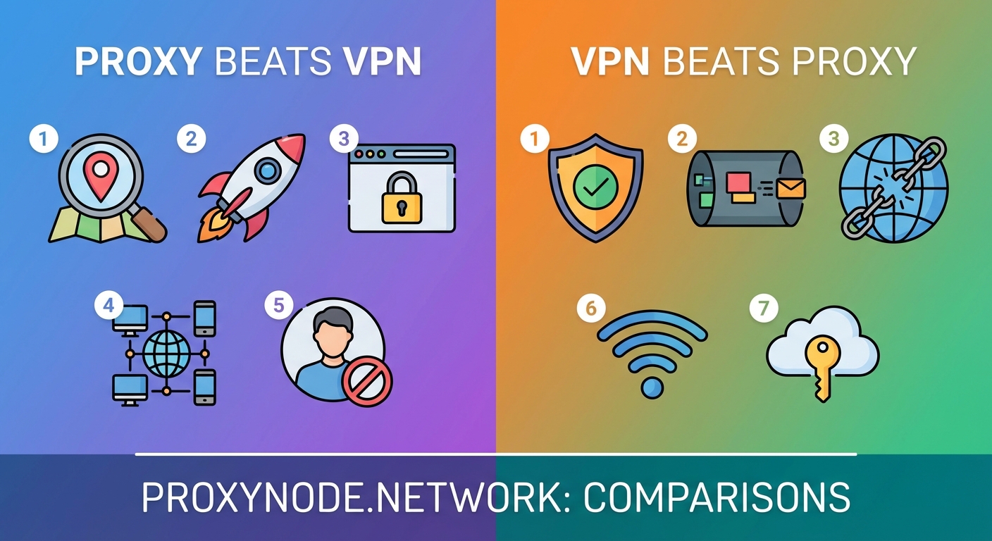 5 Scenarios Where a Proxy Beats a VPN (And Vice Versa) — 3