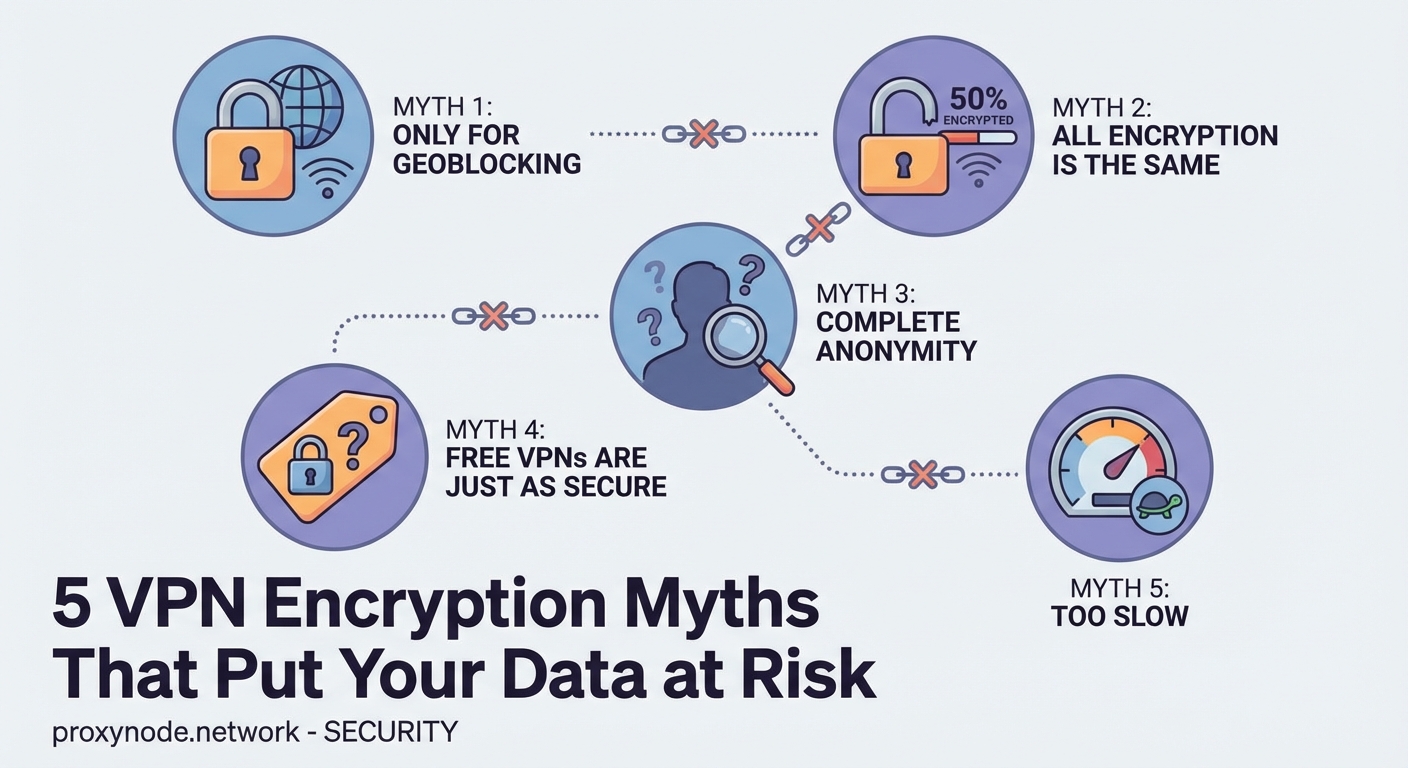 5 VPN Encryption Myths That Put Your Data at Risk — 2