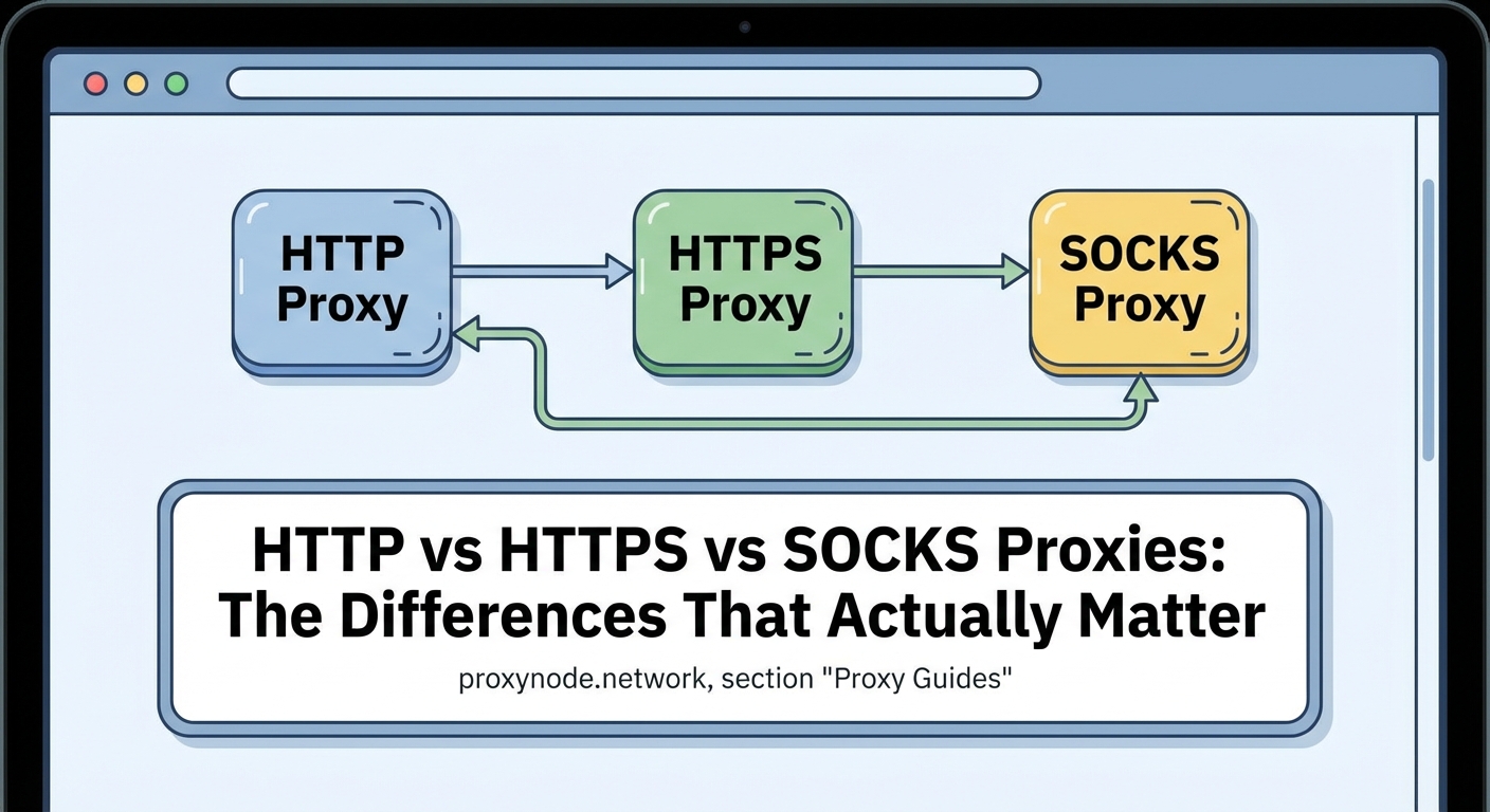 HTTP vs HTTPS vs SOCKS Proxies: The Differences That Actually Matter - Illustration 2