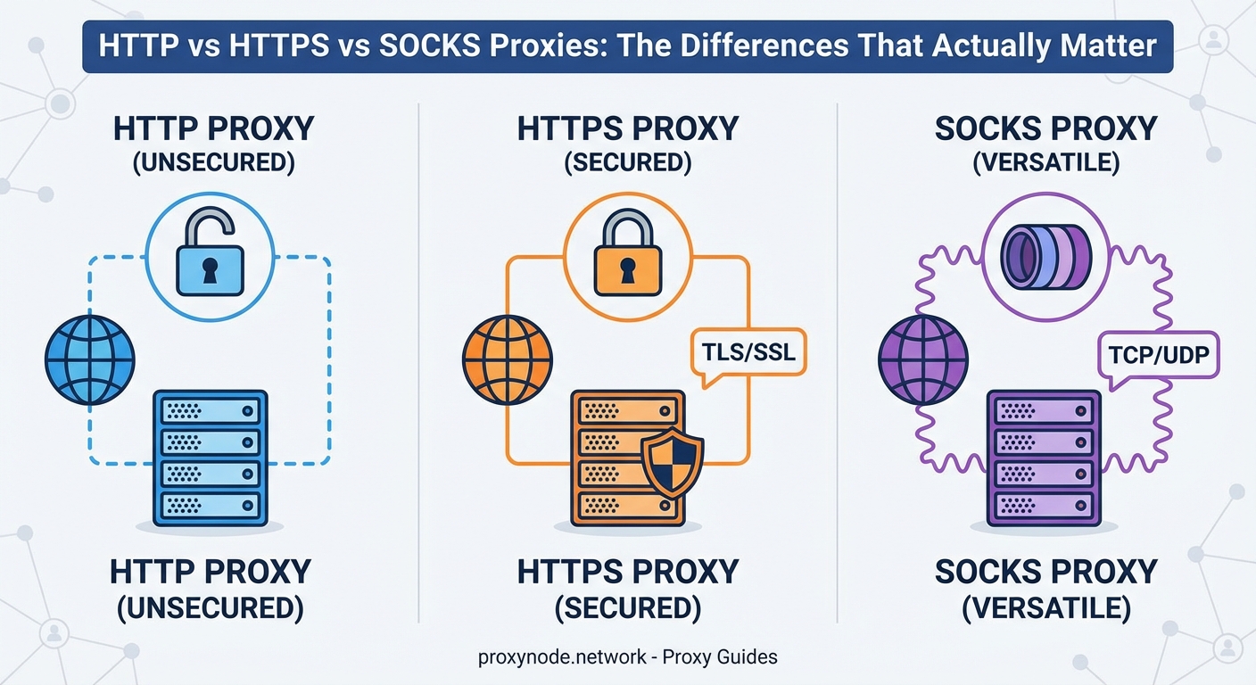 HTTP vs HTTPS vs SOCKS Proxies: The Differences That Actually Matter - Illustration 5