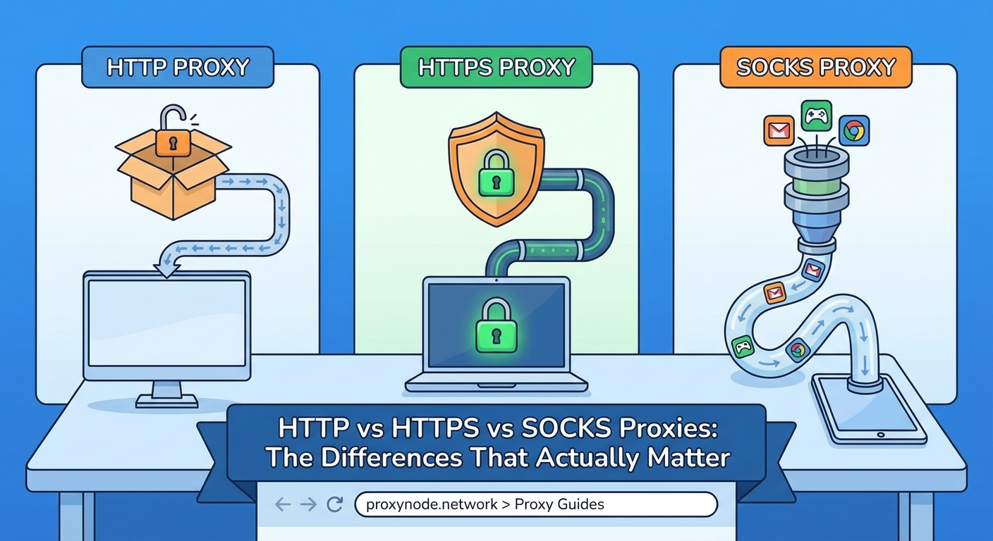 HTTP vs HTTPS vs SOCKS Proxies: The Differences That Actually Matter - Illustration 6