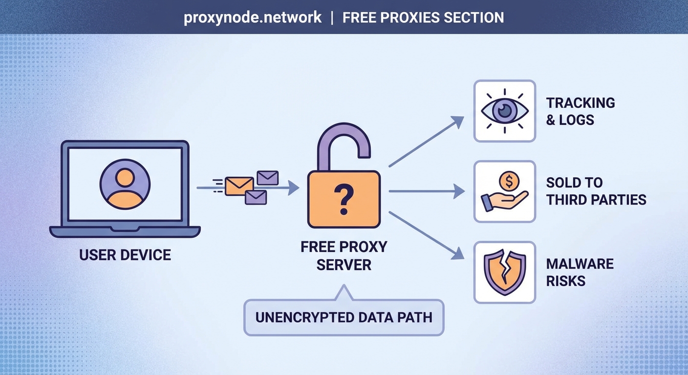 What Happens to Your Data When You Connect to a Free Proxy Server? - Illustration 7