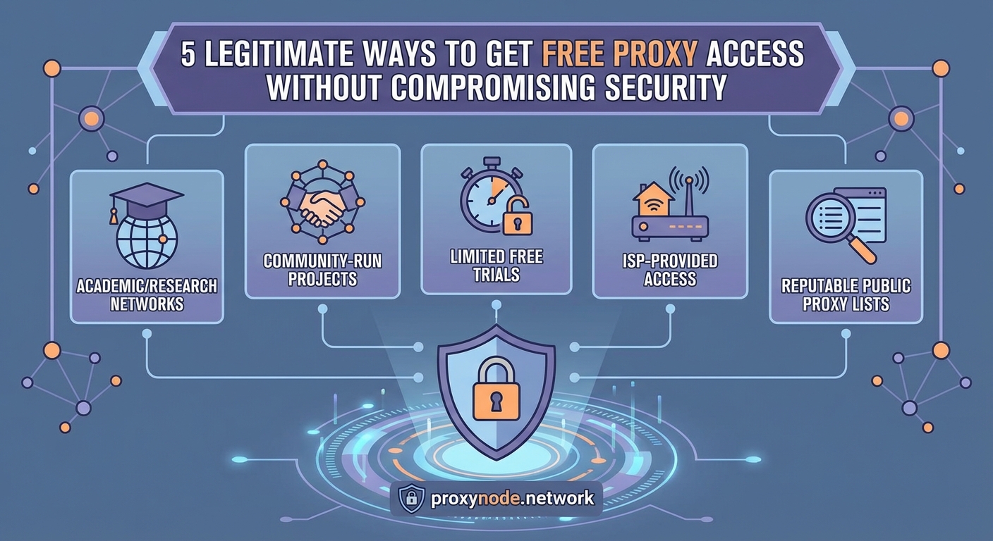 5 Legitimate Ways to Get Free Proxy Access Without Compromising Security - Illustration 4