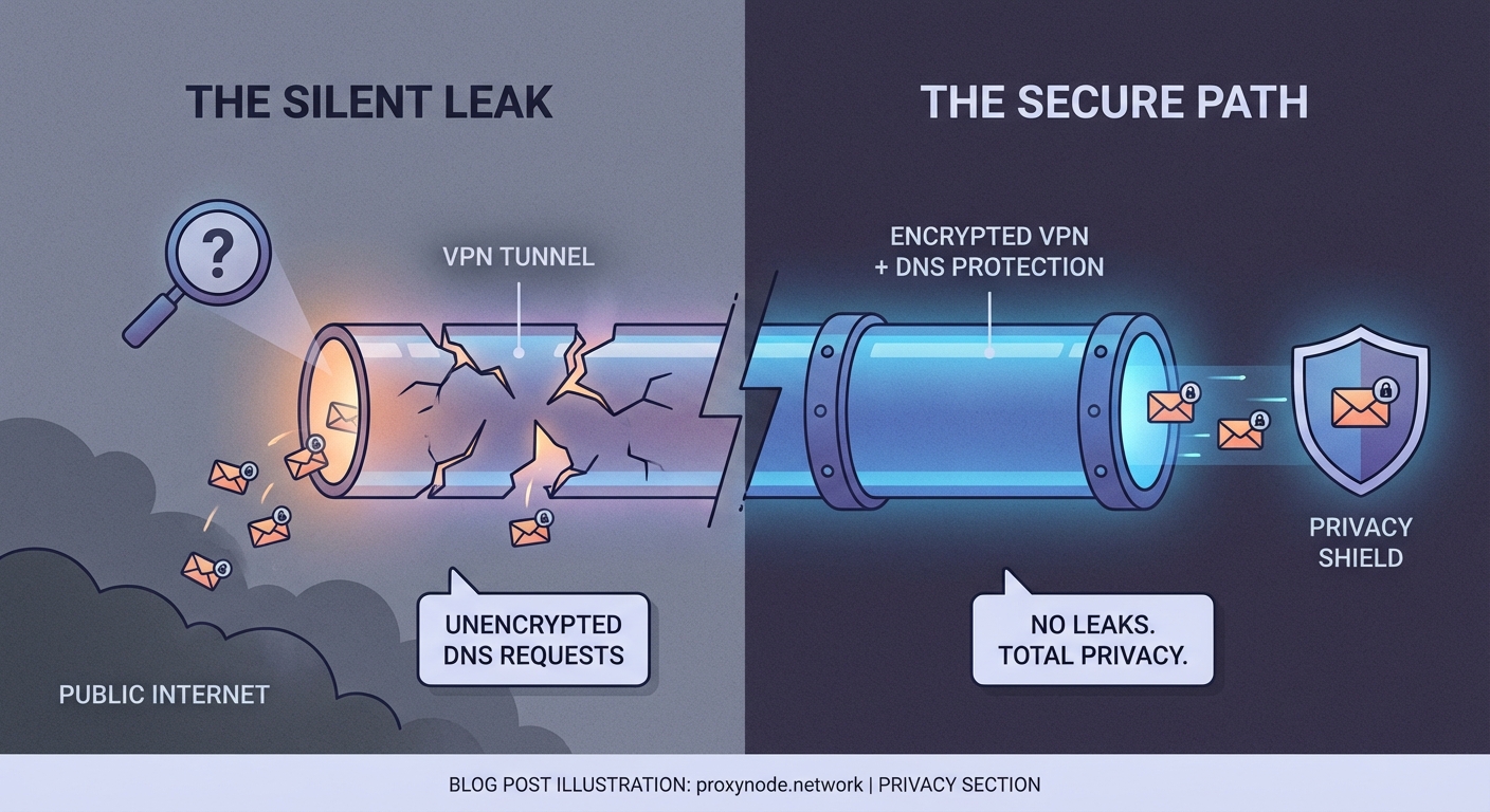 Why DNS Leaks Are Silently Destroying Your Privacy (And How to Stop Them) - Illustration 3