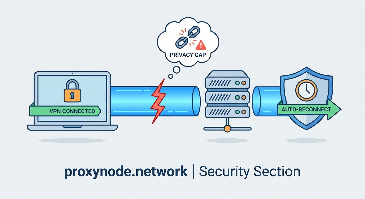 What Happens When Your VPN Disconnects? Understanding Privacy Gaps and Auto-Reconnect Features - Illustration 2