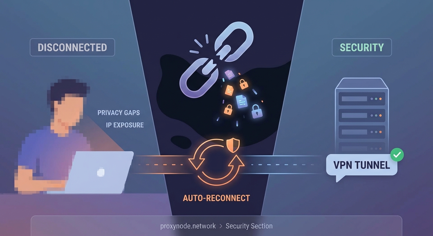 What Happens When Your VPN Disconnects? Understanding Privacy Gaps and Auto-Reconnect Features - Illustration 8