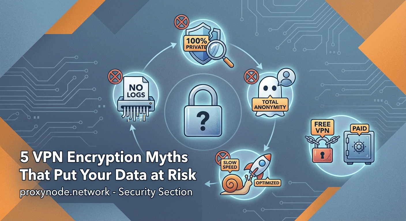 5 VPN Encryption Myths That Put Your Data at Risk - Illustration 1