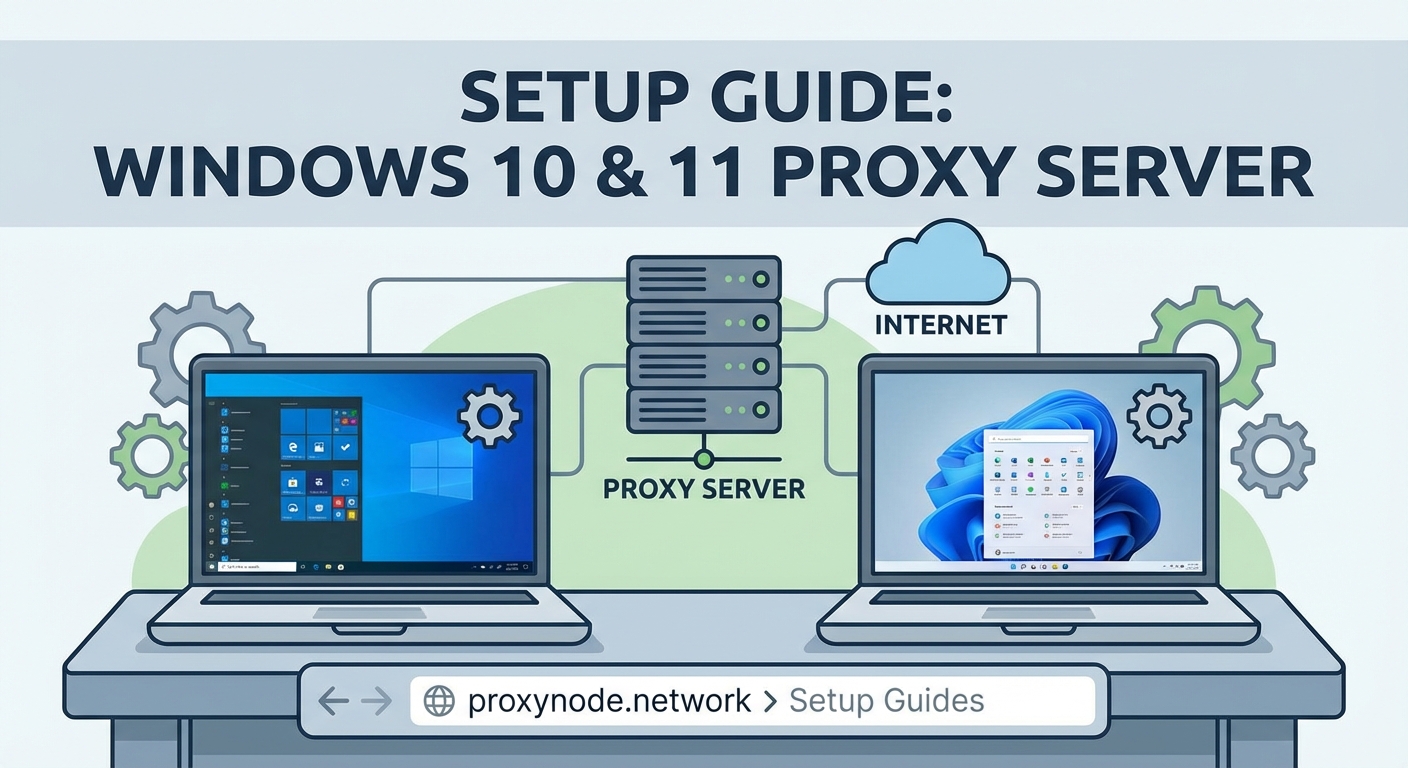 Setting Up a Proxy Server on Windows 10 and 11: The Complete Walkthrough - Illustration 1