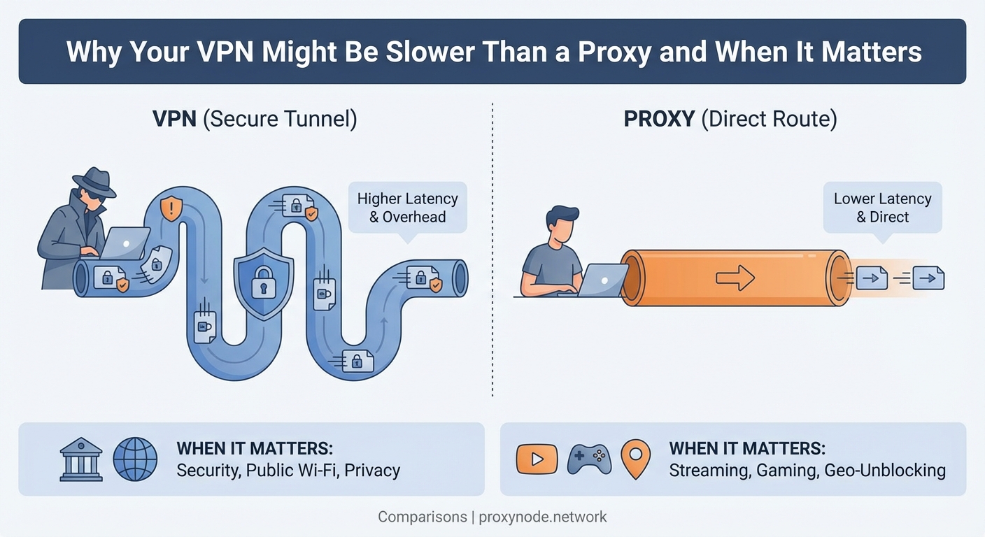 Why Your VPN Might Be Slower Than a Proxy and When It Matters - Illustration 6