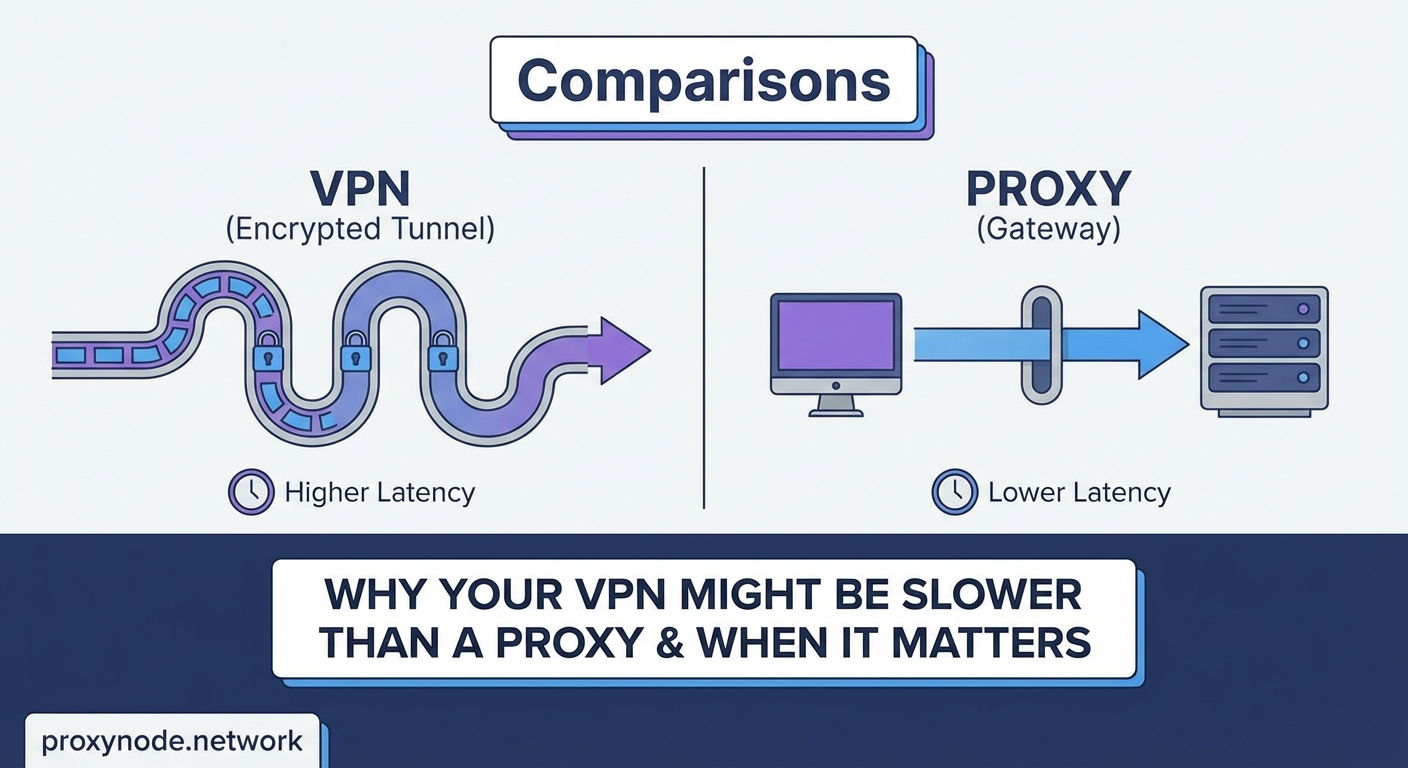 Why Your VPN Might Be Slower Than a Proxy and When It Matters - Illustration 2