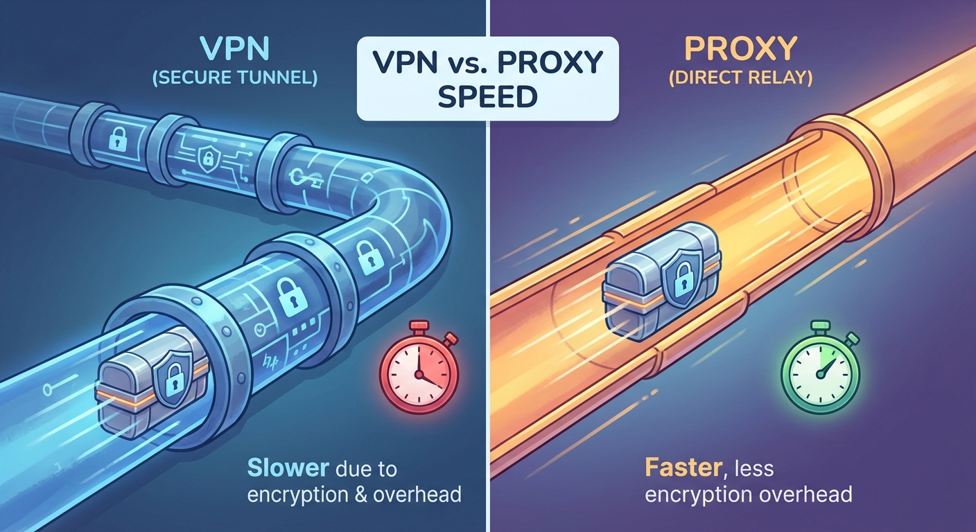 Why Your VPN Might Be Slower Than a Proxy and When It Matters - Illustration 7