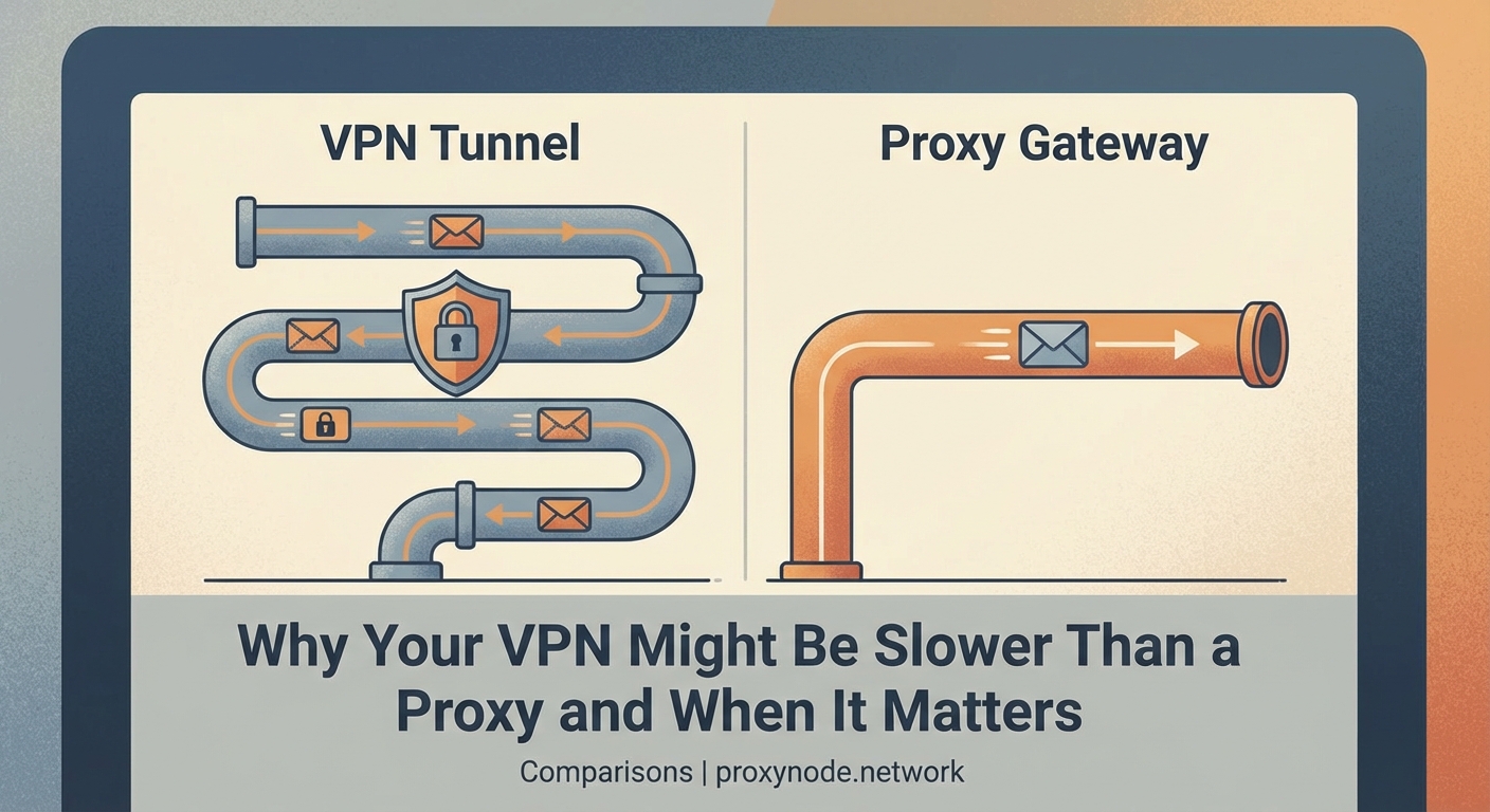 Why Your VPN Might Be Slower Than a Proxy and When It Matters - Illustration 9