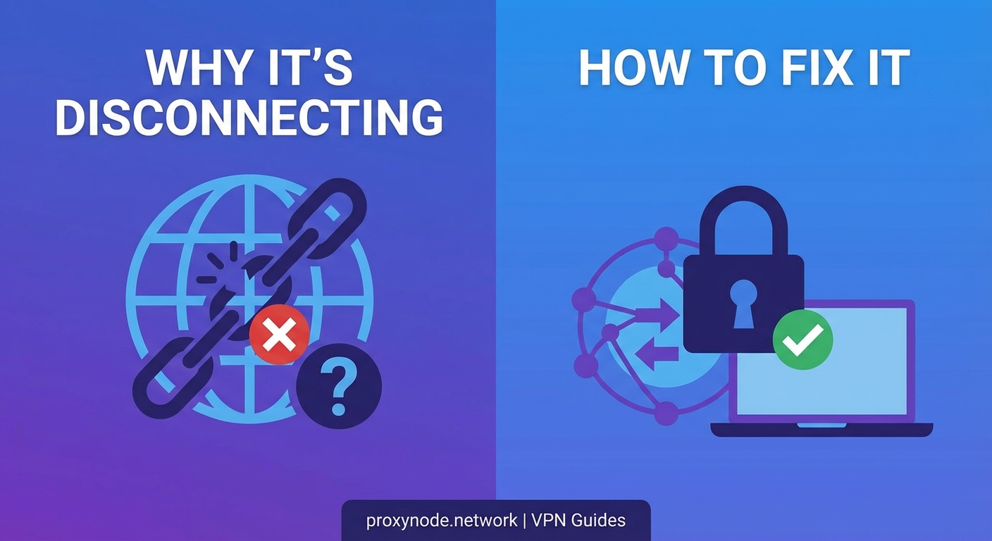 Why Your VPN Keeps Disconnecting and How to Fix It Permanently - Illustration 1