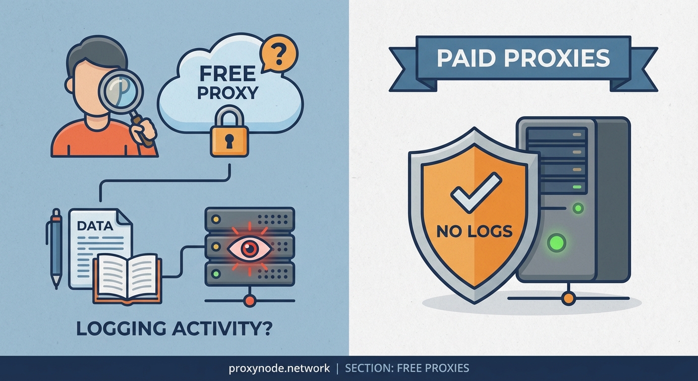 Are Free Proxy Servers Logging Everything You Do Online? - Illustration 3