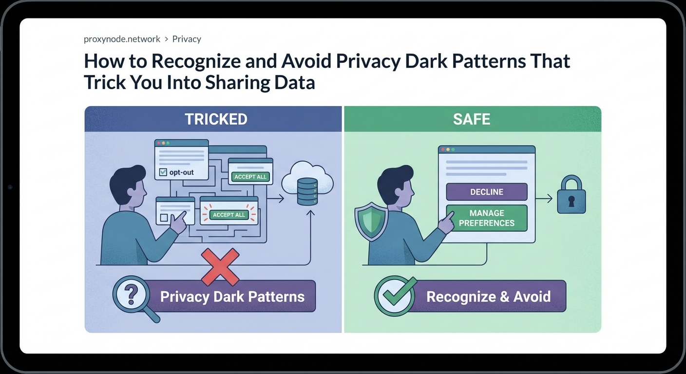 How to Recognize and Avoid Privacy Dark Patterns That Trick You Into Sharing Data - Illustration 3