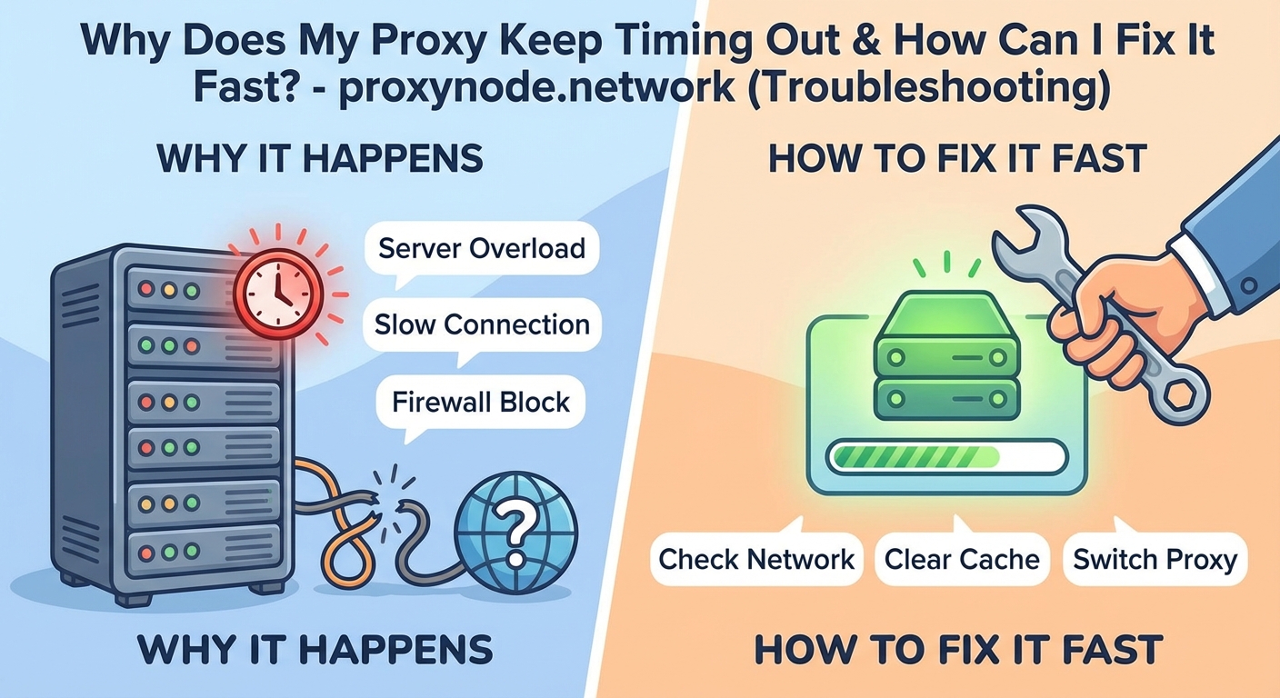 Why Does My Proxy Keep Timing Out and How Can I Fix It Fast? - Illustration 1