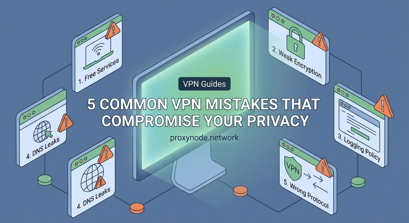 5 Common VPN Mistakes That Compromise Your Privacy - Illustration 2