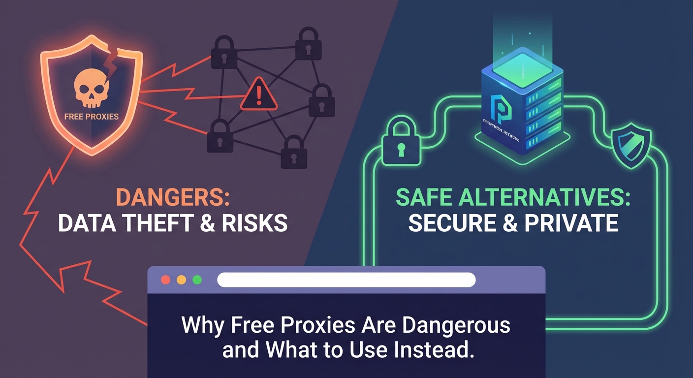 Why Free Proxies Are Dangerous and What to Use Instead - Illustration 1
