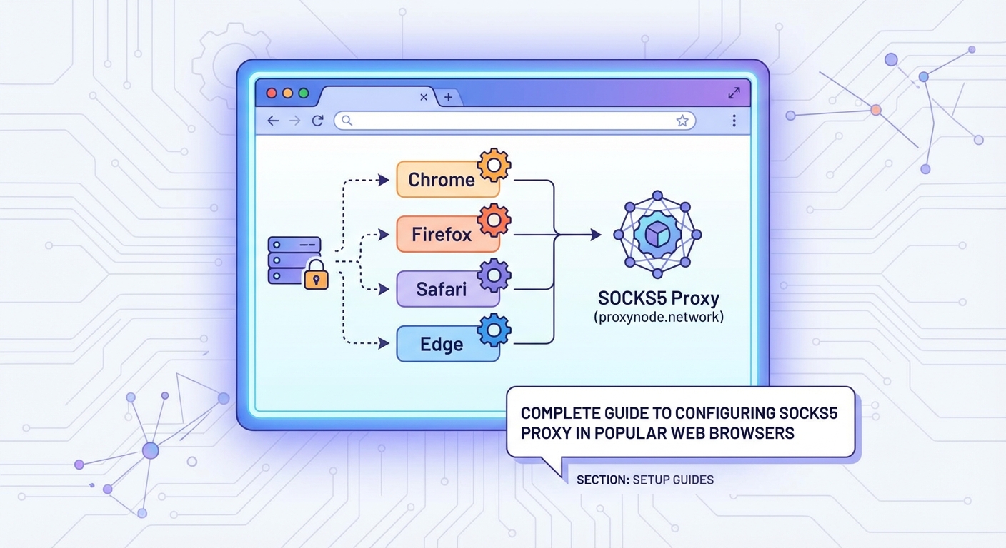Complete Guide to Configuring SOCKS5 Proxy in Popular Web Browsers - Illustration 2