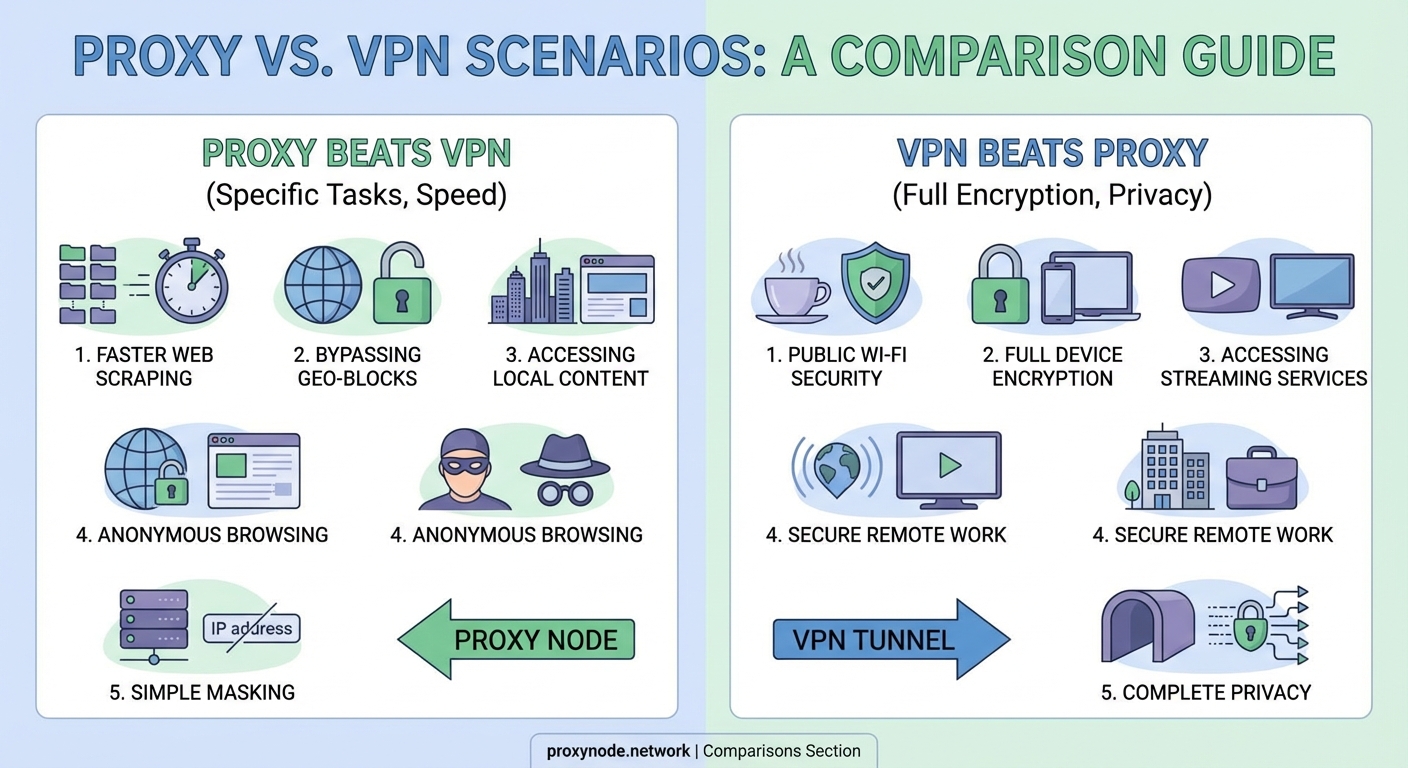 5 Scenarios Where a Proxy Beats a VPN (And Vice Versa) - Illustration 4