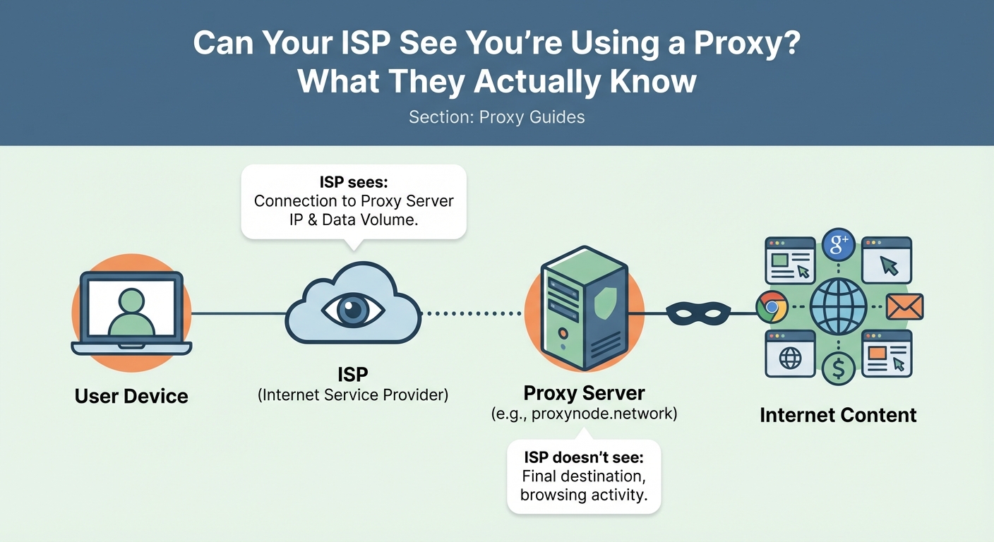 Can Your ISP See You're Using a Proxy? What They Actually Know — 2