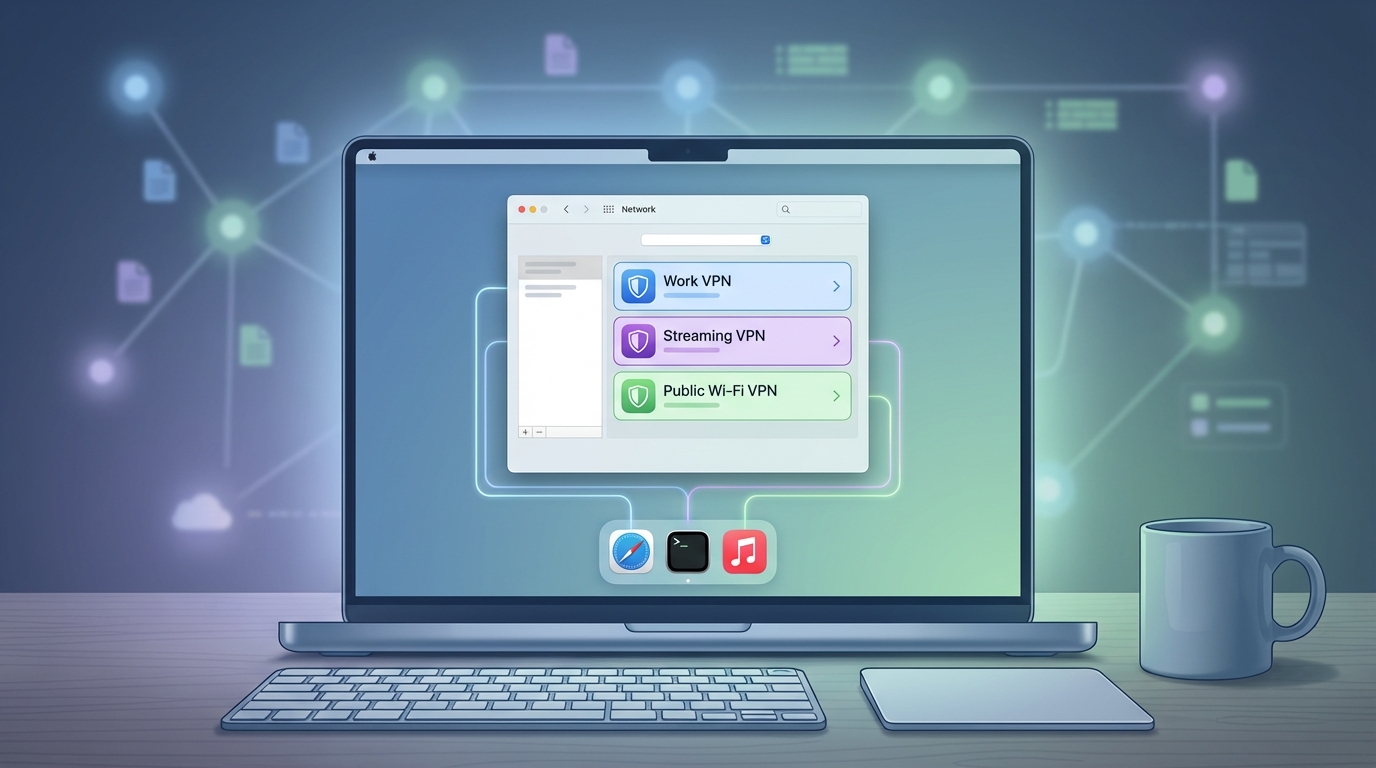 How to Configure Multiple VPN Connections on macOS for Different Tasks