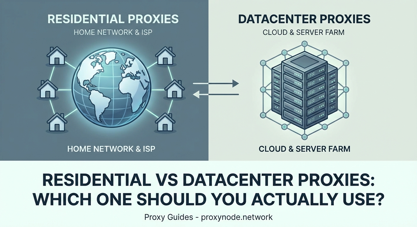 Residential vs Datacenter Proxies: Which One Should You Actually Use? — 2
