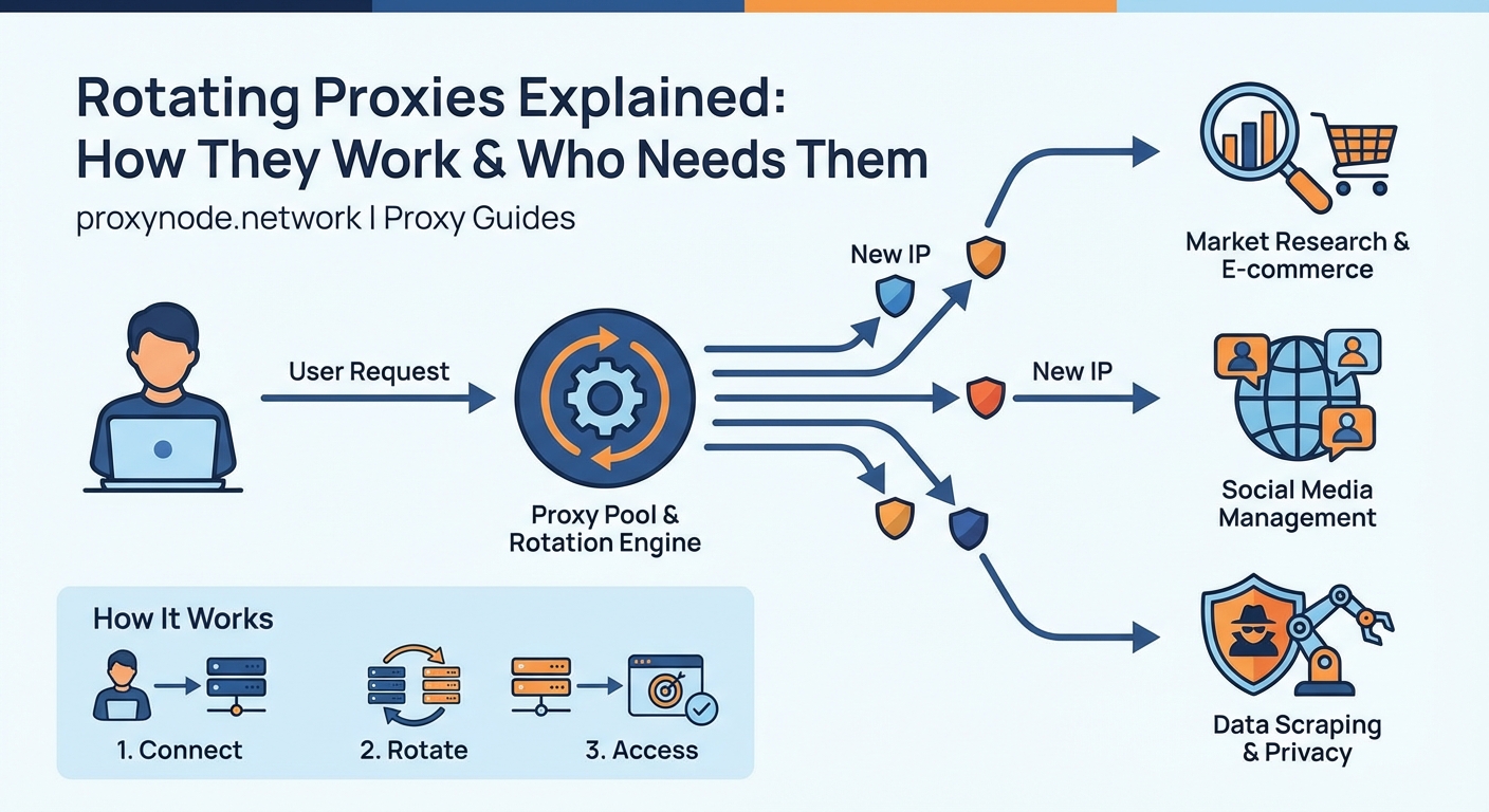 Rotating Proxies Explained: How They Work and Who Really Needs Them — 2