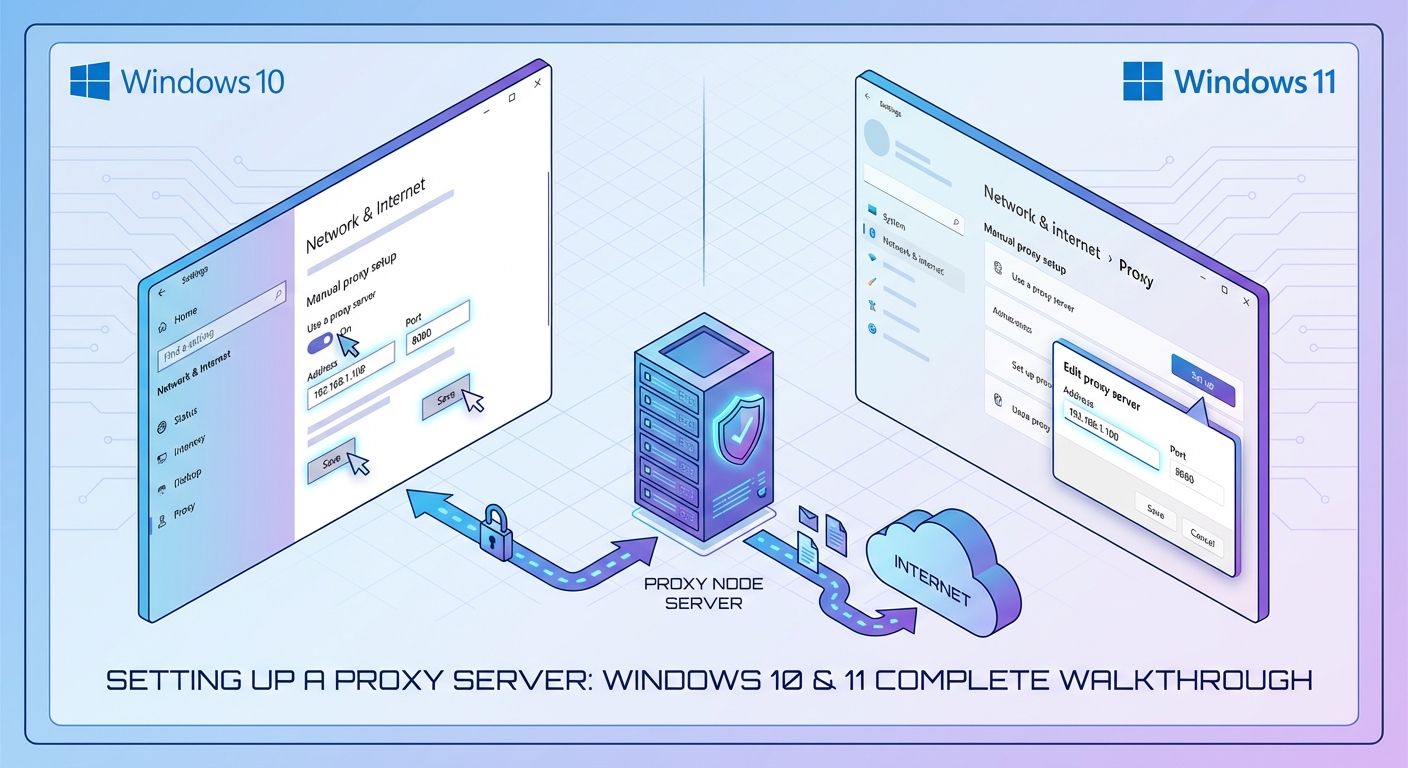 Setting Up a Proxy Server on Windows 10 and 11: The Complete Walkthrough — 2