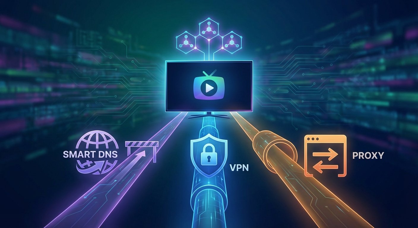 Smart DNS vs VPN vs Proxy: Which Unblocking Method Wins for Streaming