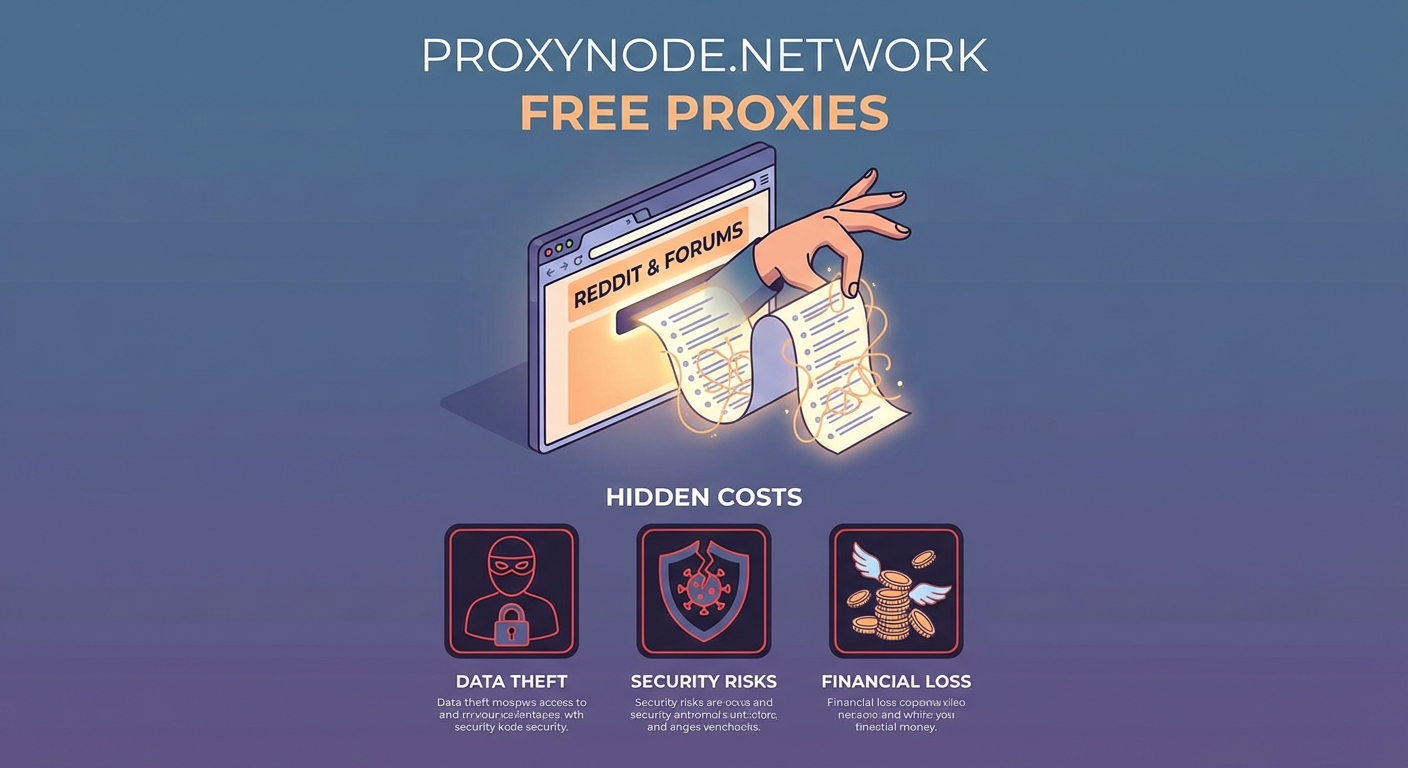 The Hidden Costs of Using Free Proxy Lists from Reddit and Forums — 2