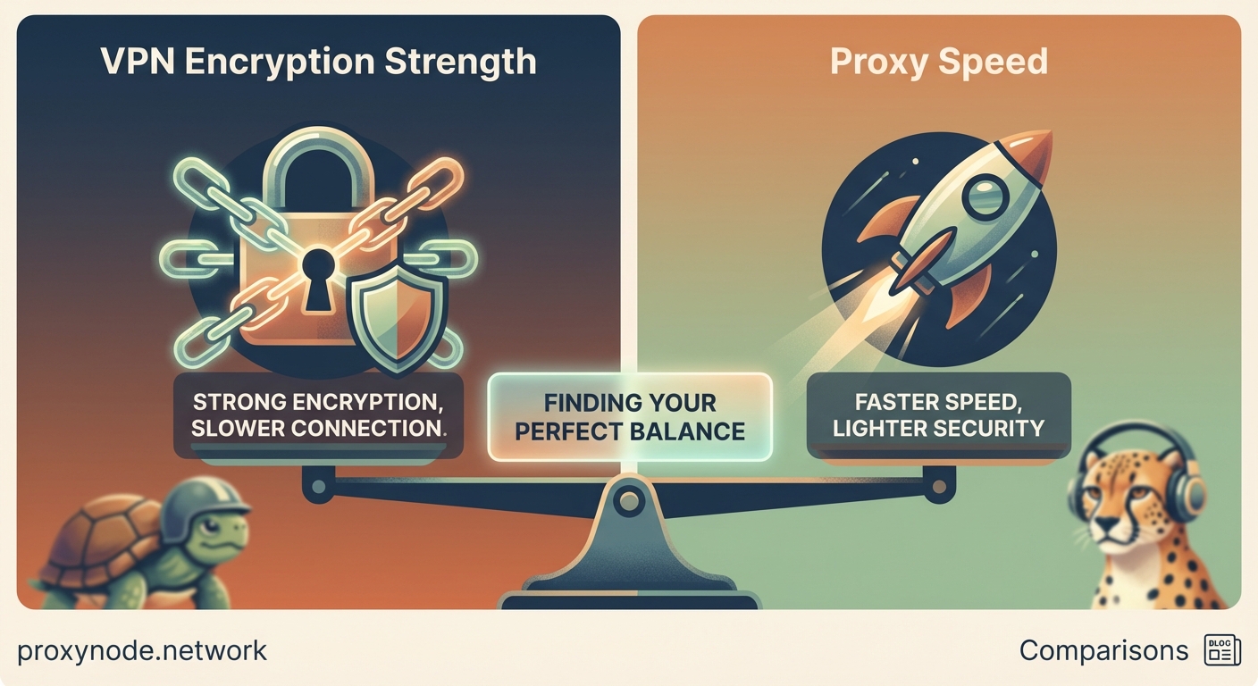 VPN Encryption Strength vs Proxy Speed: Finding Your Perfect Balance — 2
