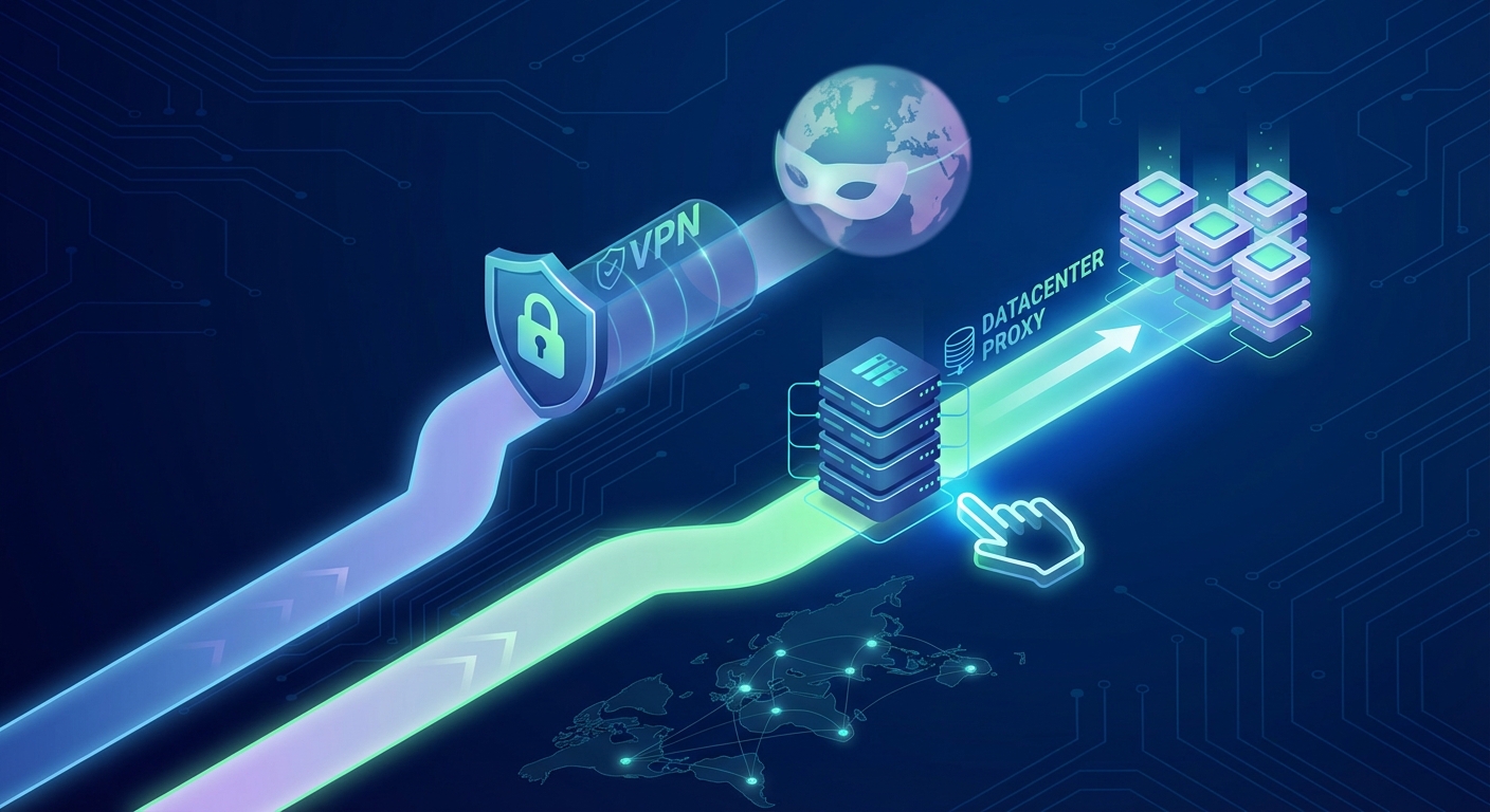 When Should You Choose a Datacenter Proxy Over a VPN?