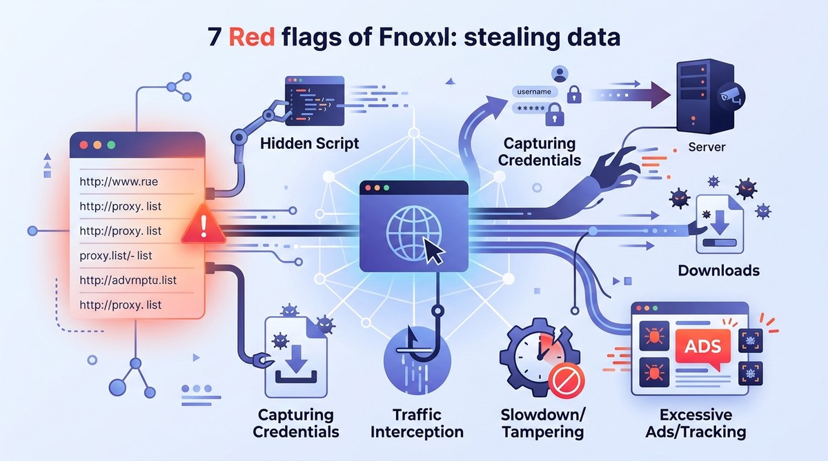 7 Red Flags That Your Free Proxy List Is Stealing Your Data