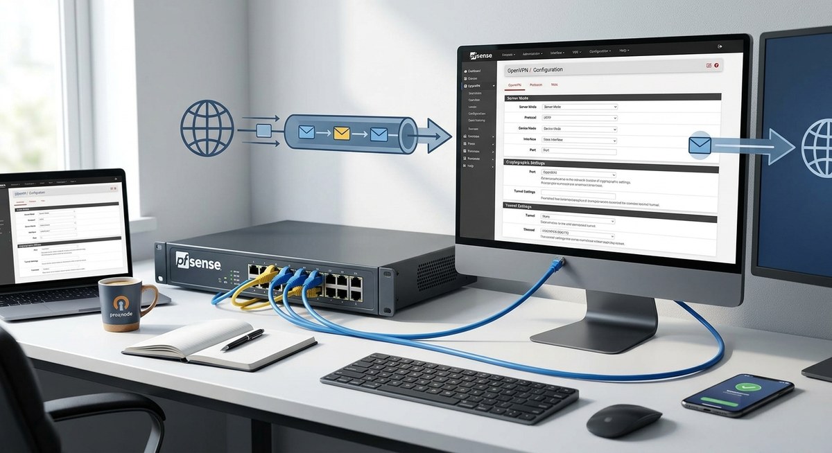 How to Install and Configure OpenVPN on pfSense Router