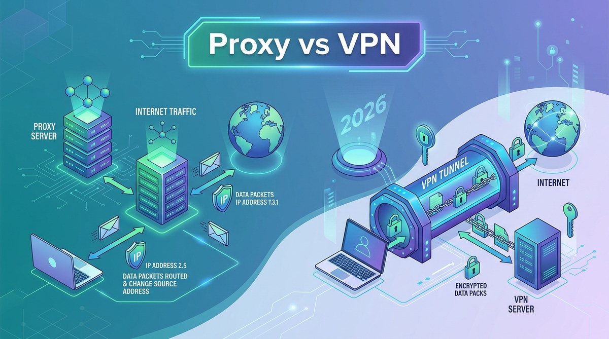 Proxy vs VPN: Which One Should You Use for Privacy in 2026?