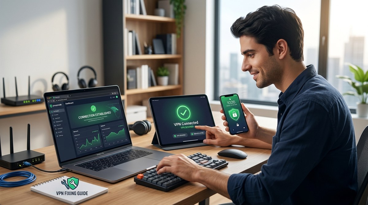 How to Fix a VPN That Won't Connect on Any Device in 2026