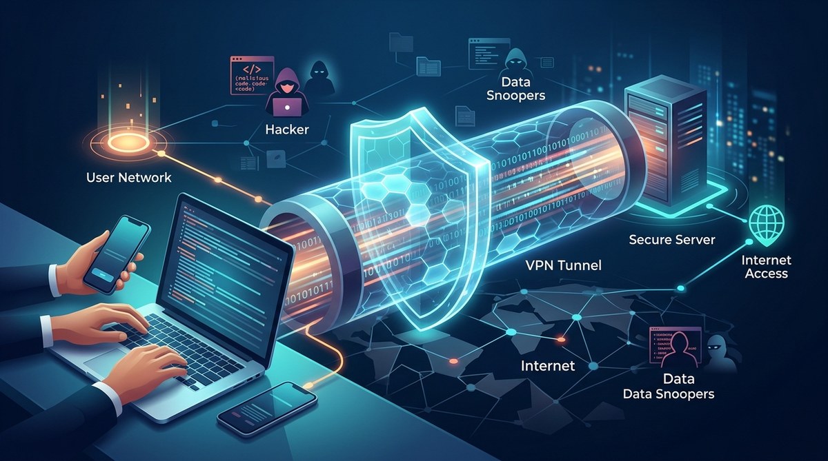 What Is a VPN Tunnel and How Does It Protect Your Data?