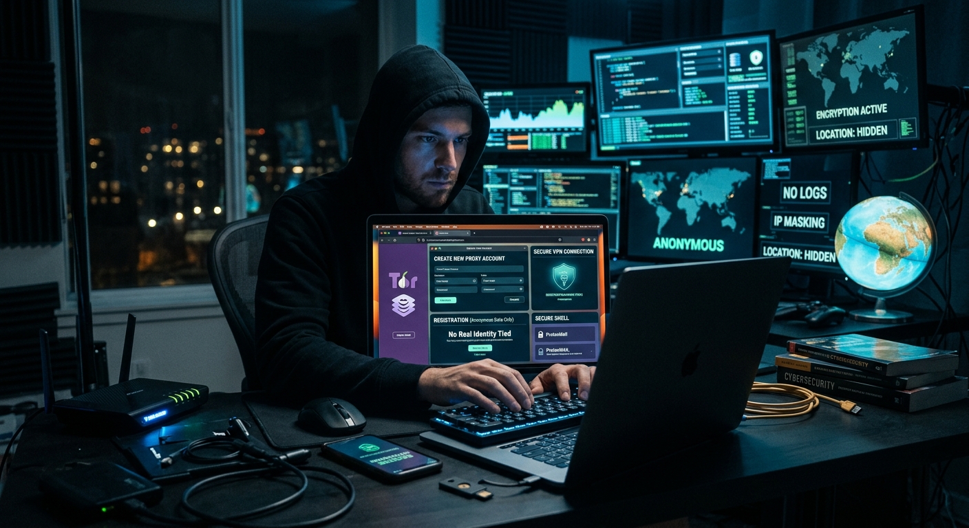 How to Create Proxy and VPN Accounts Without Tying Them to Your Real Identity