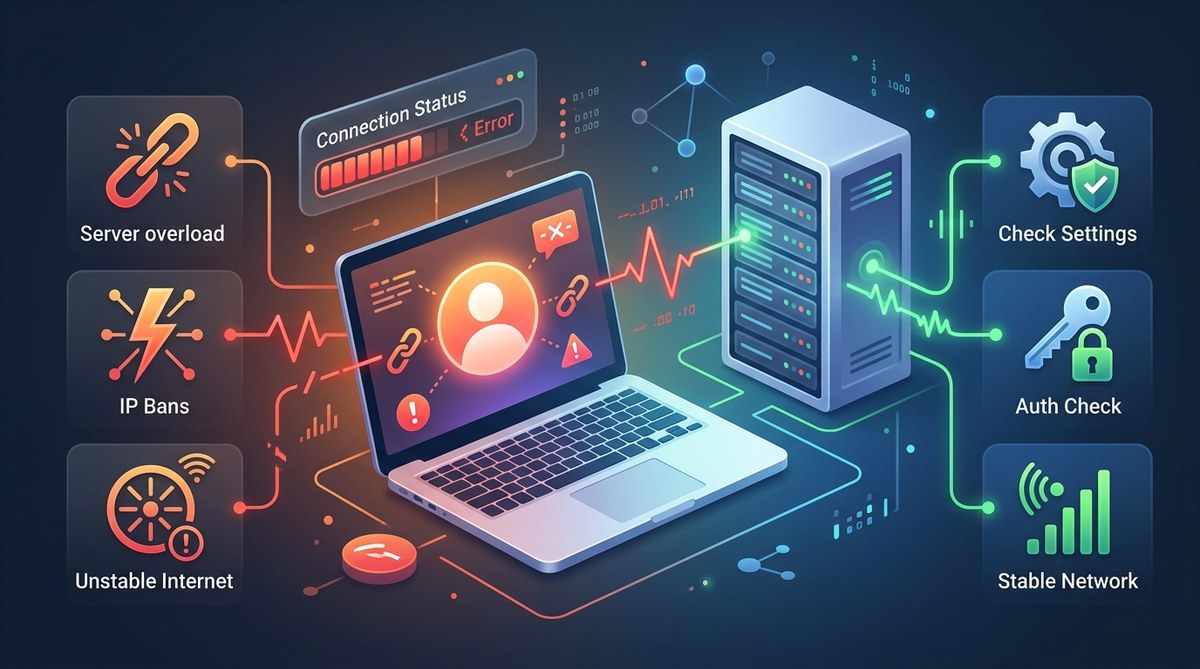 Why Your Proxy Keeps Disconnecting and How to Fix It